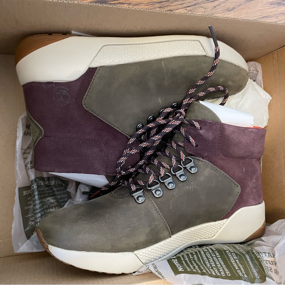 timberland kiri up waterproof hiking boots 7.5 new in box